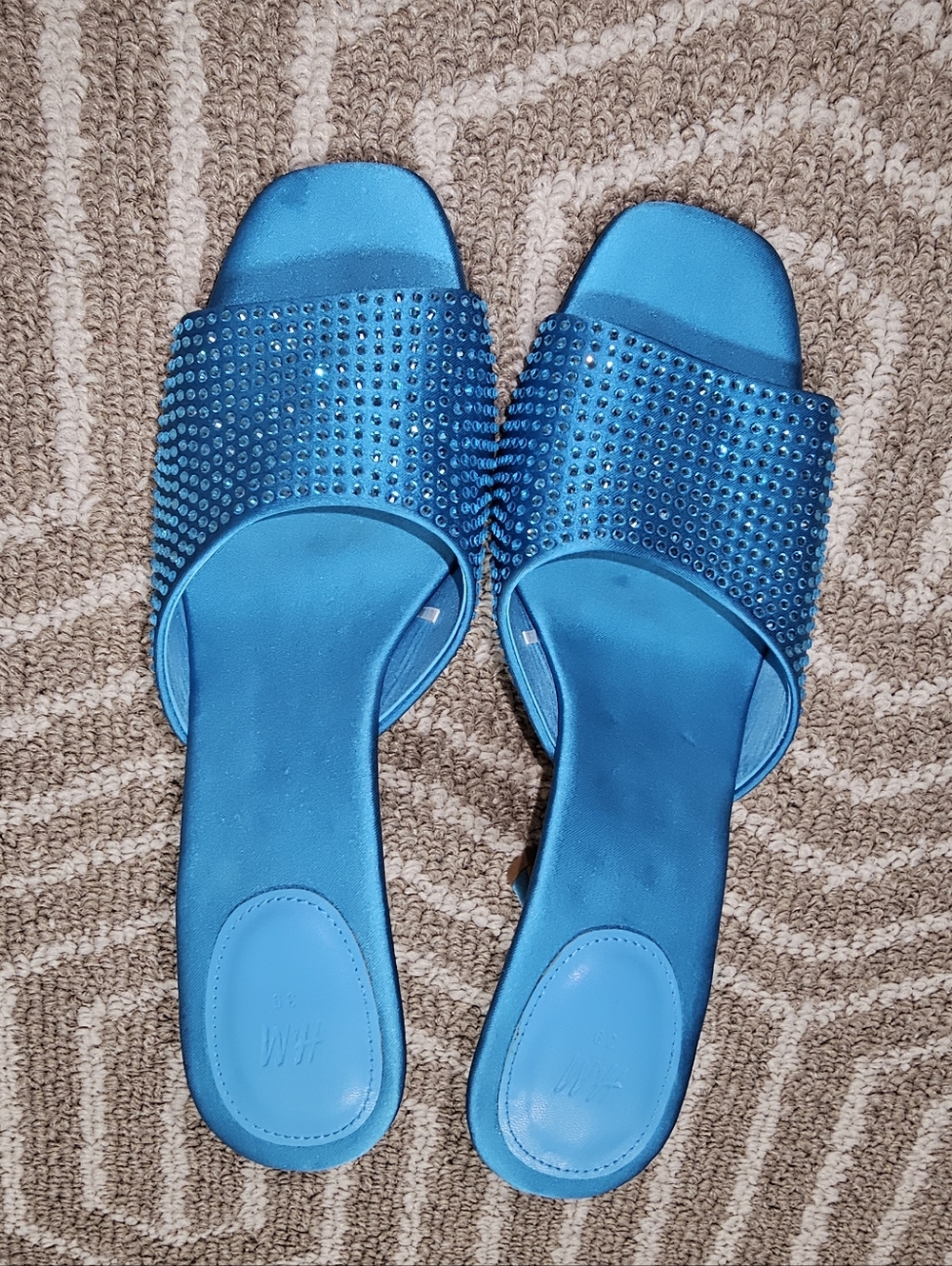 H&M Rhinestone-embellished mules - Picture 3 of 7